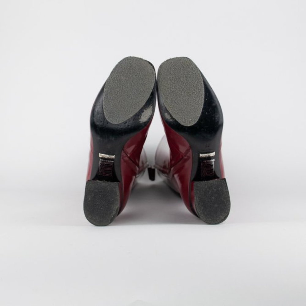 Gucci Horsebit Patent Leather Riding Boots - Picture 5 of 10